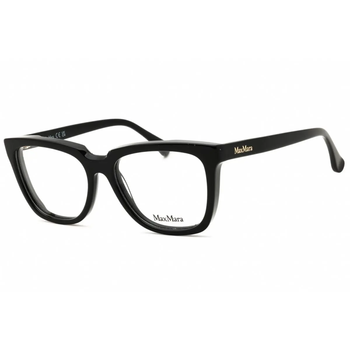 Max Mara MM5115 001 Shiny Black 52mm Eyeglasses