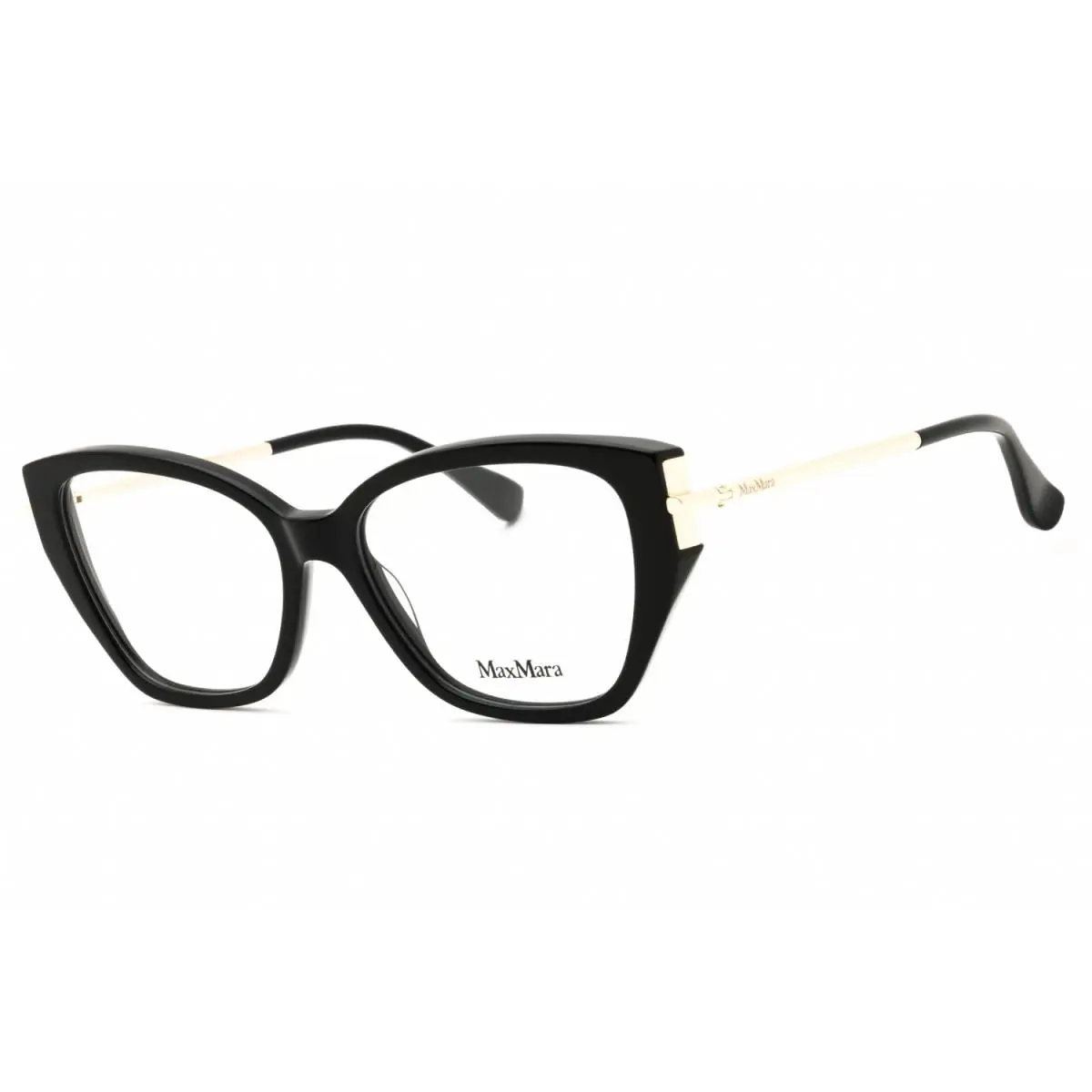 Max Mara MM5117 001 Shiny Black 55mm Eyeglasses