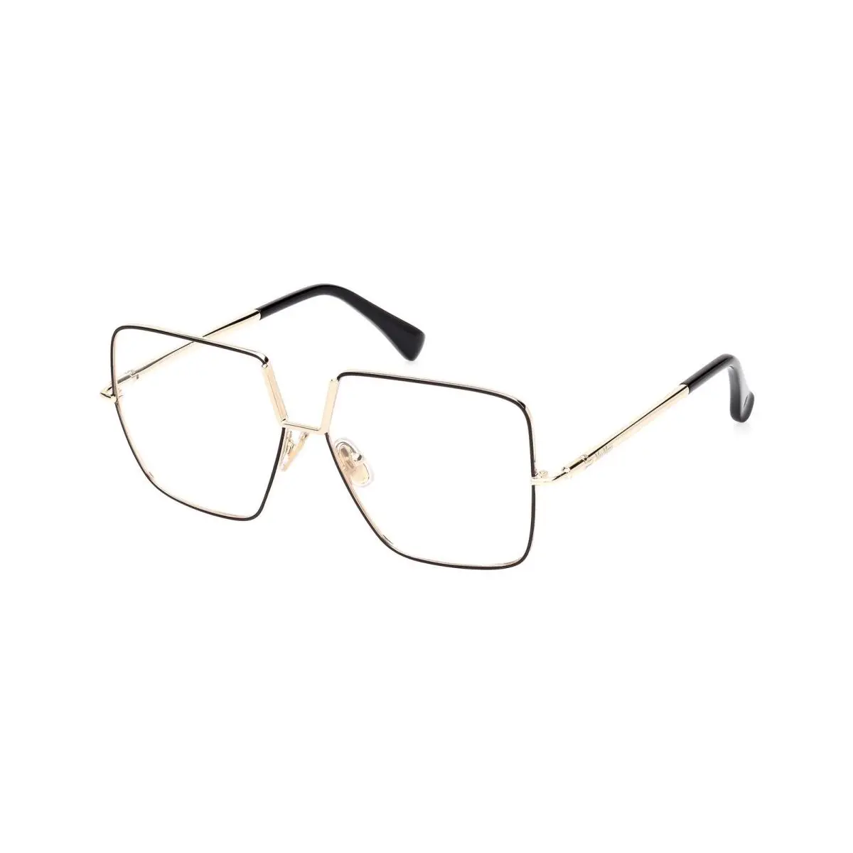 Max Mara MM5120 001 Shiny Black 55MM Eyeglasses 55-13-135