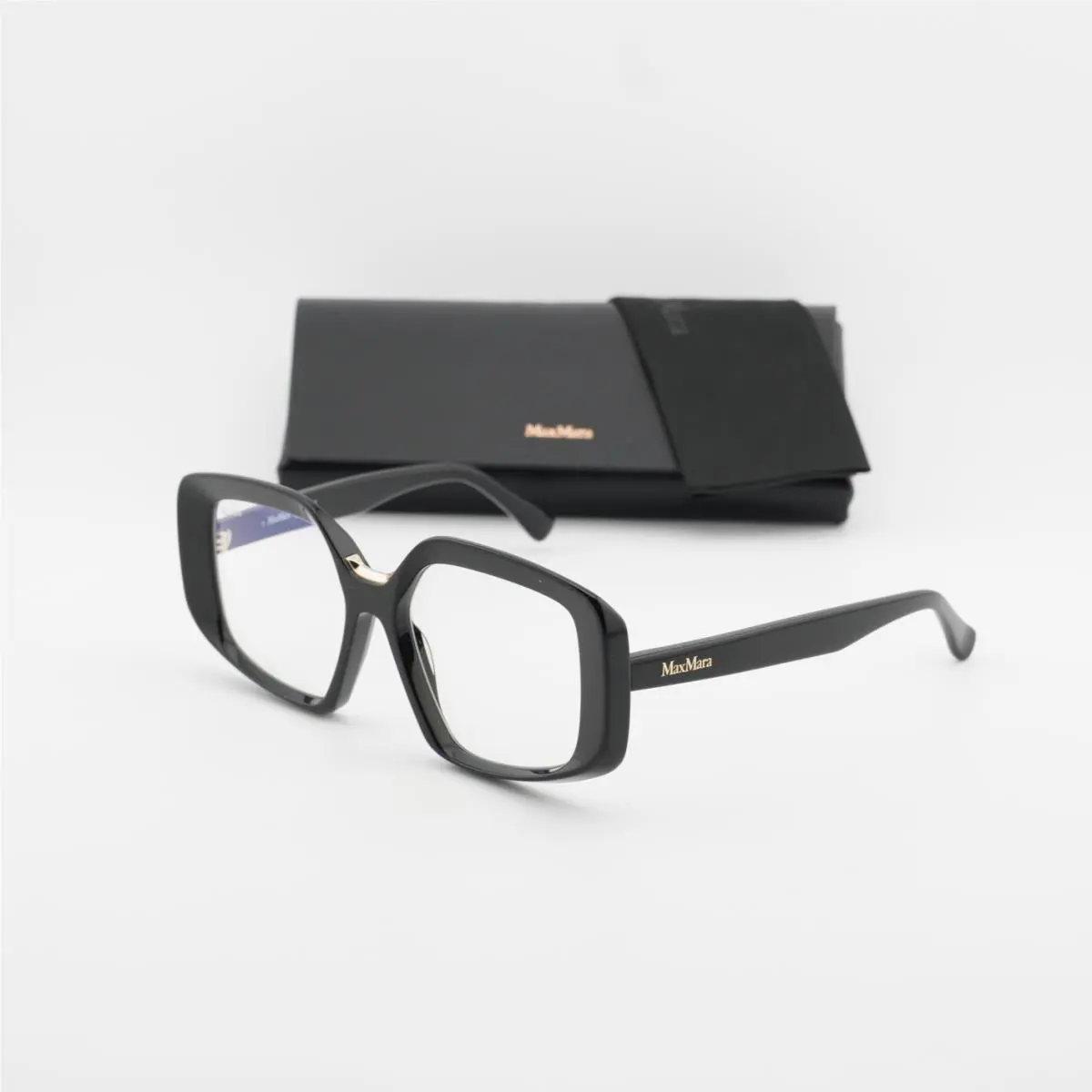 Max Mara MM5131-B 001 Shiny Black 53mm Eyeglasses