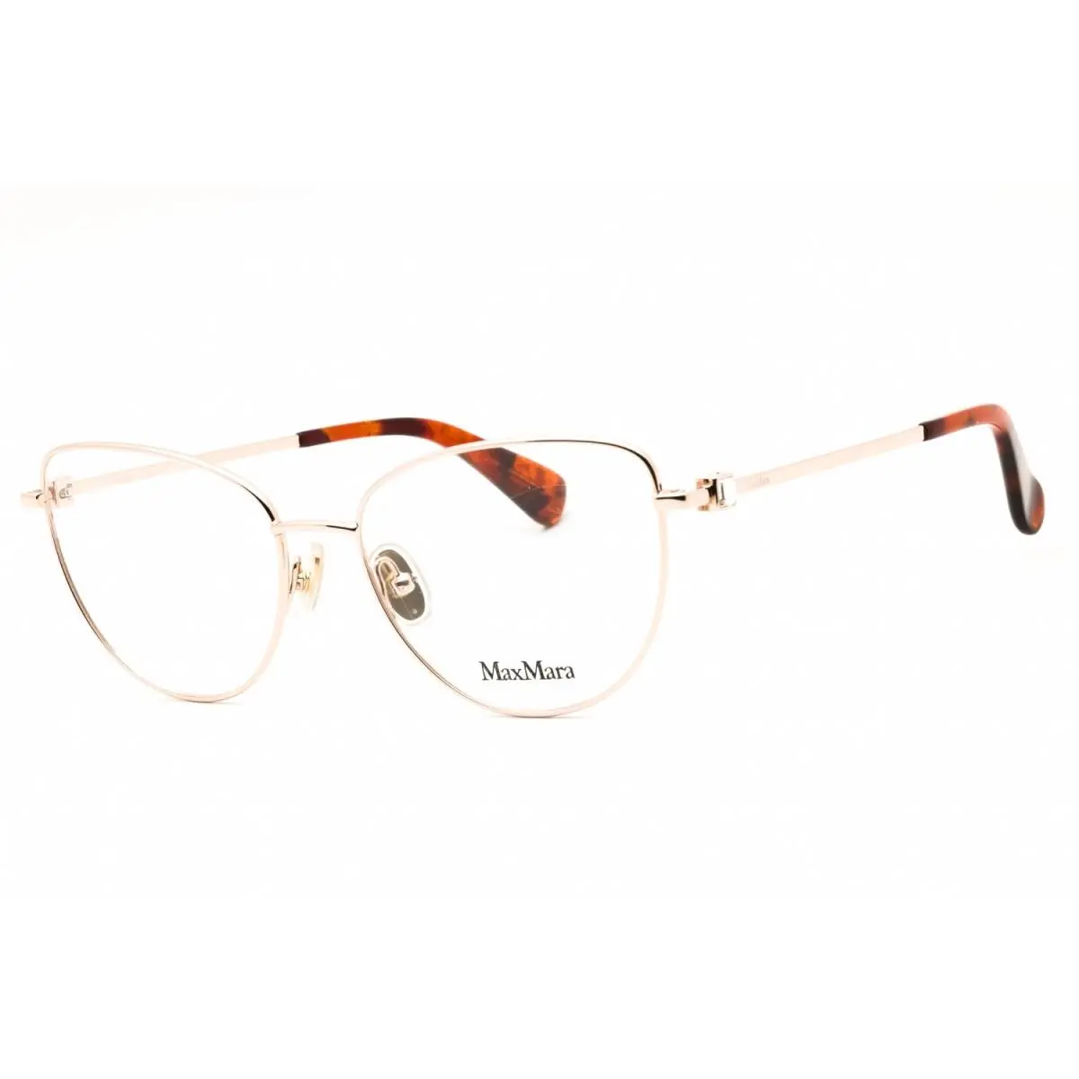 MM5047 028 Shiny Rose Gold 53mm Eyeglasses by Max Mara