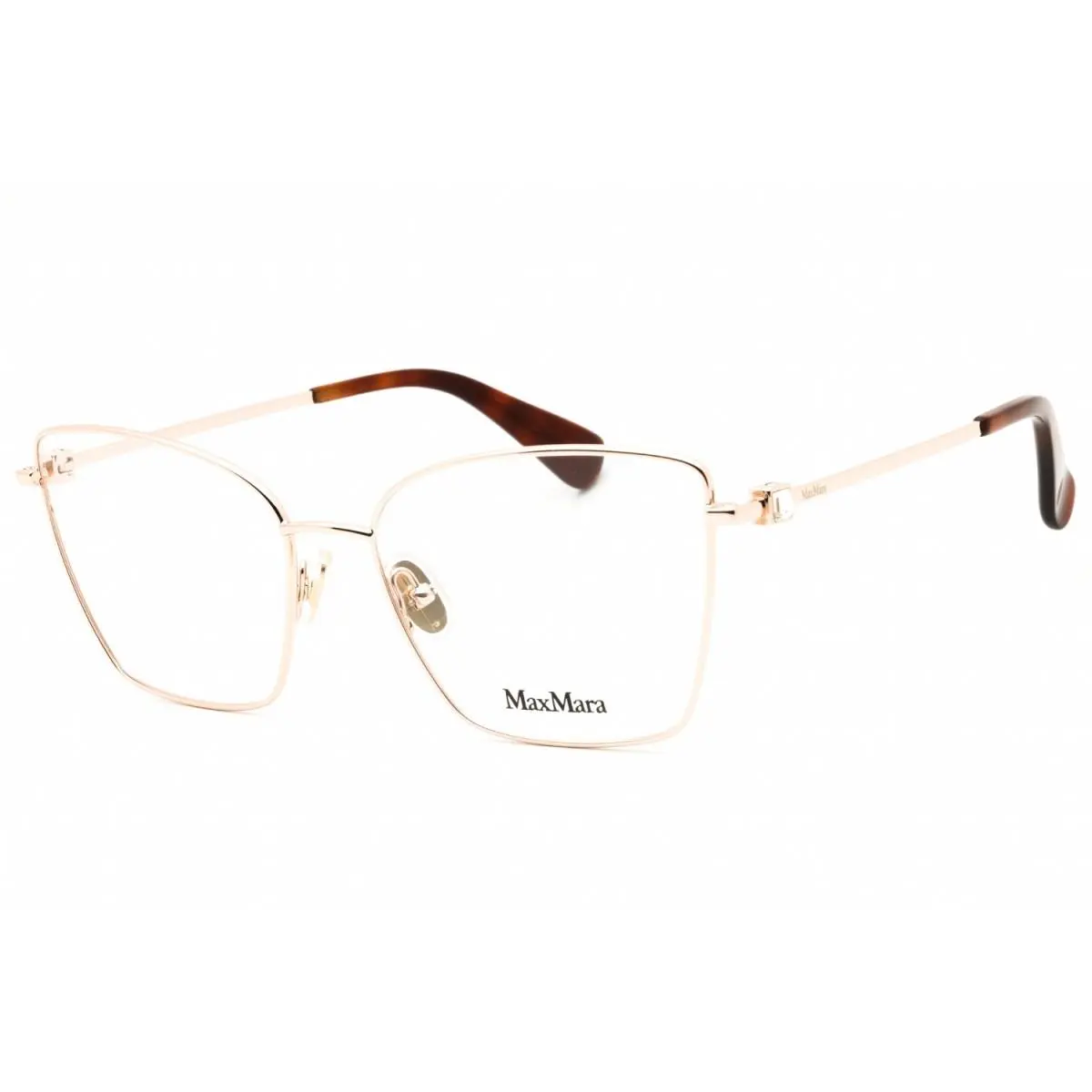 Max Mara MM5048 028 Shiny Rose Gold 55mm Eyeglasses