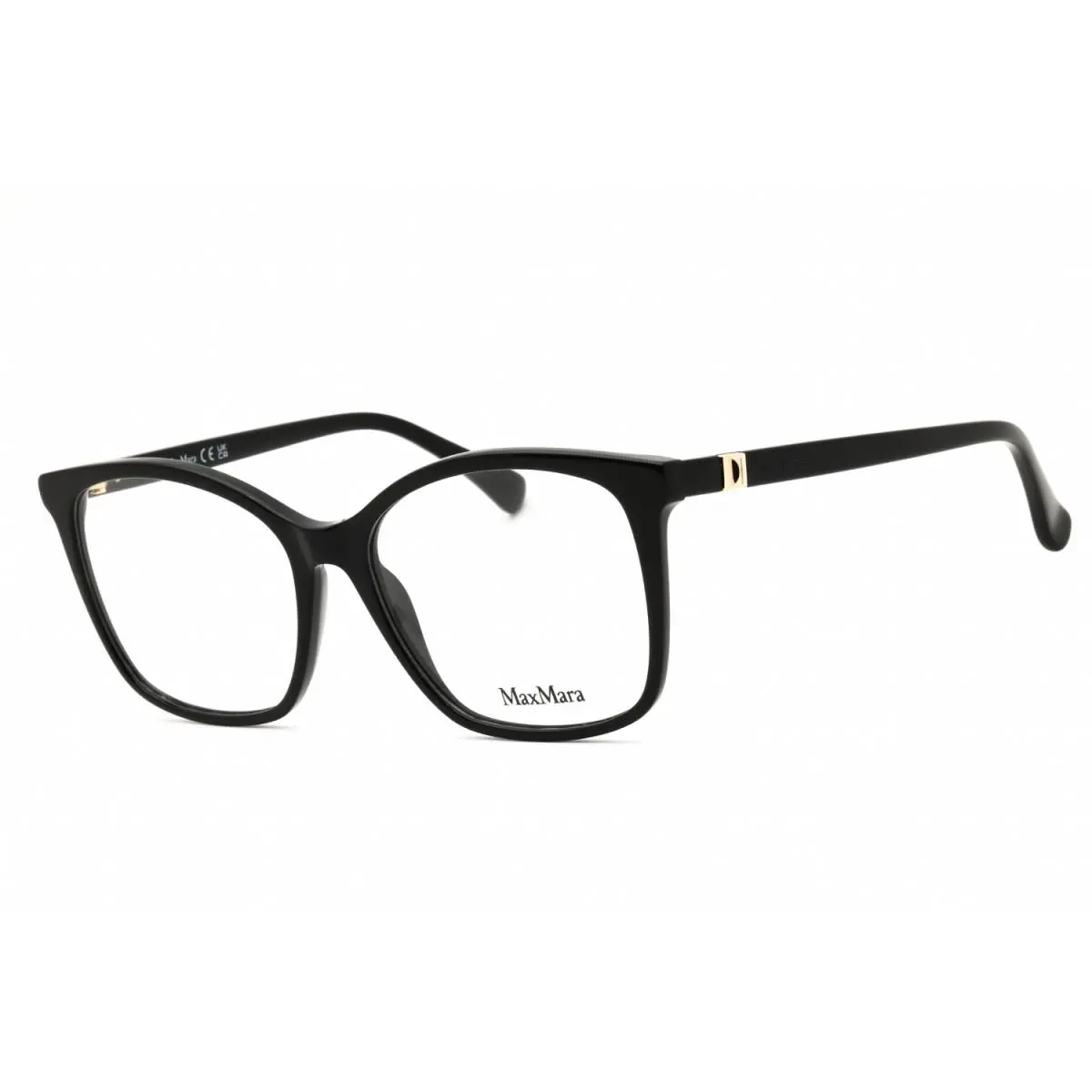 Max Mara MM5023 001 Shiny Black 55mm Eyeglasses