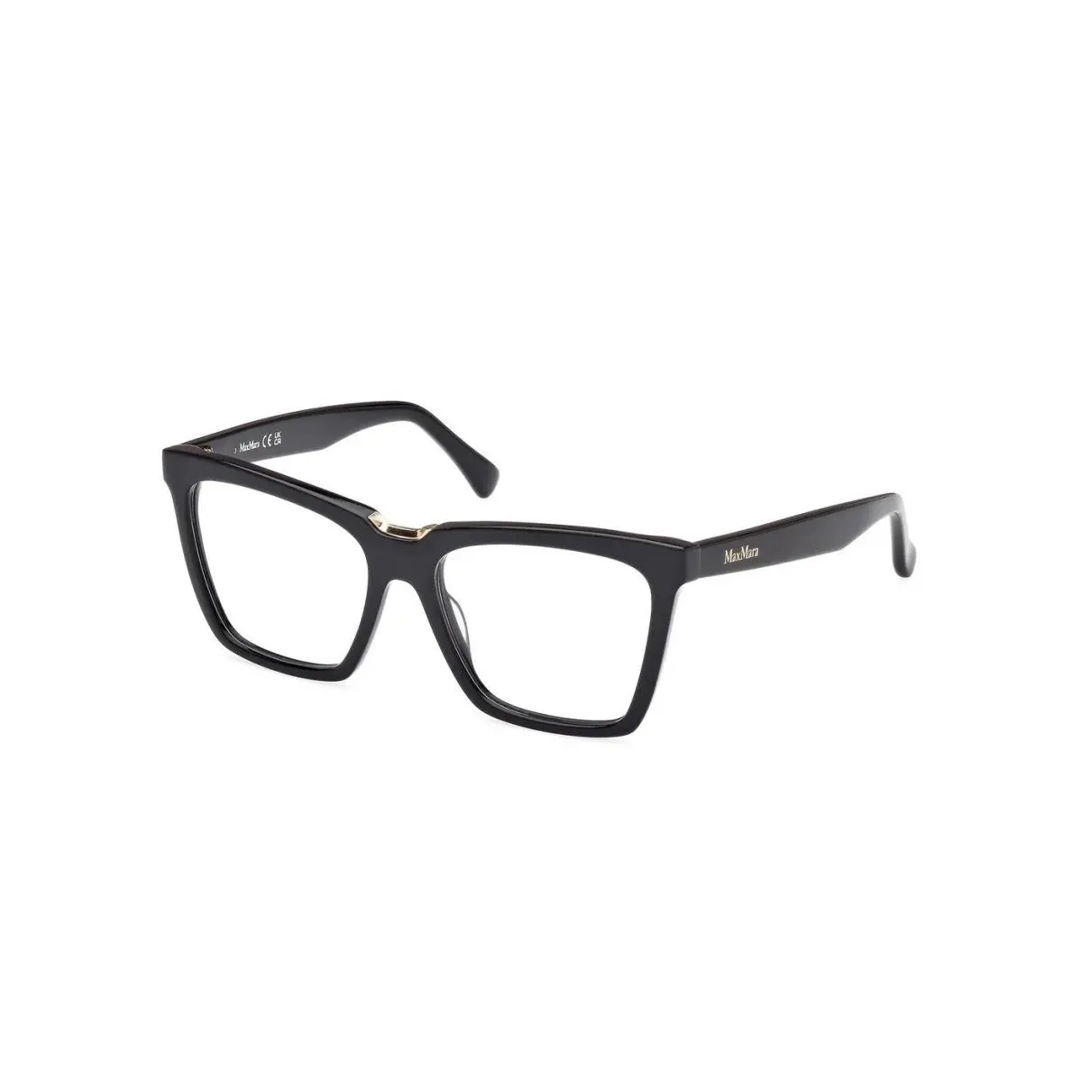 MM5111 001 Shiny Black 54MM Eyeglasses 54-16-140 by Max Mara