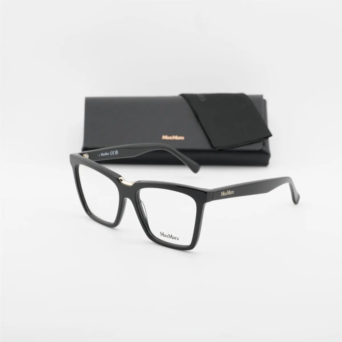 Max Mara MM5111 001 Shiny Black 54mm Eyeglasses