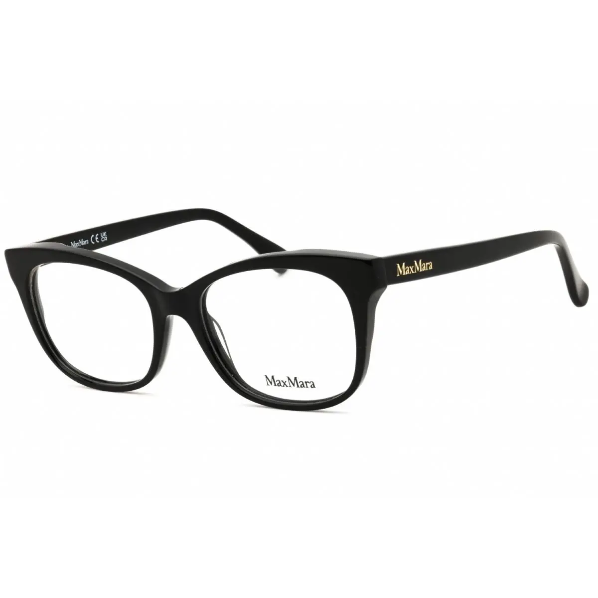 Max Mara MM5094 001 Shiny Black 52mm Eyeglasses