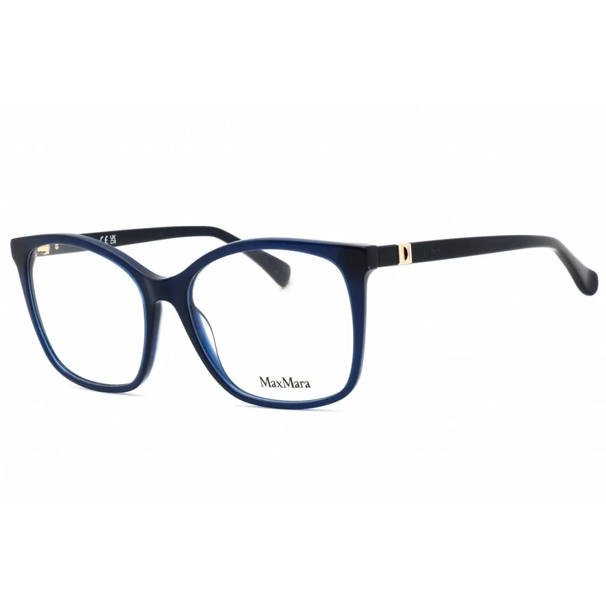 Max Mara MM5023 090 Shiny Blue 55mm Eyeglasses