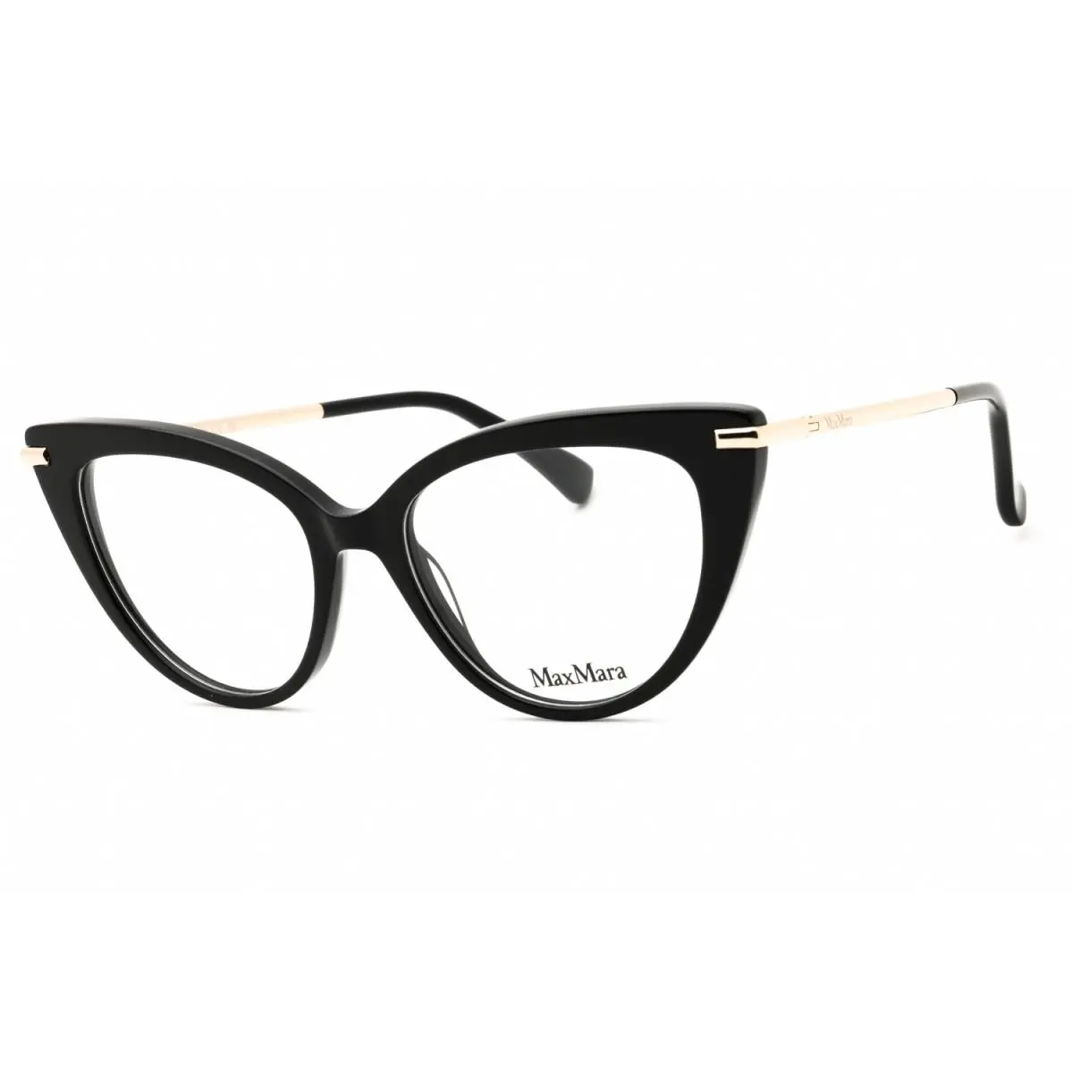 Max Mara MM5145 001 Shiny Black 52mm Eyeglasses