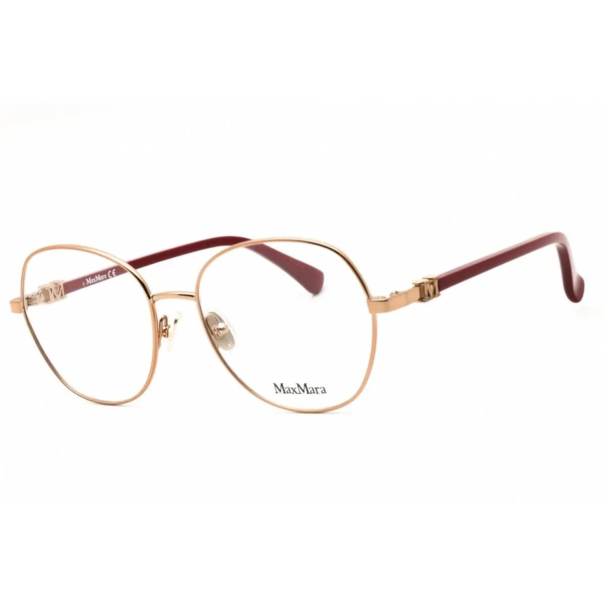 Max Mara MM5034 034 Shiny Light Bronze 54mm Eyeglasses