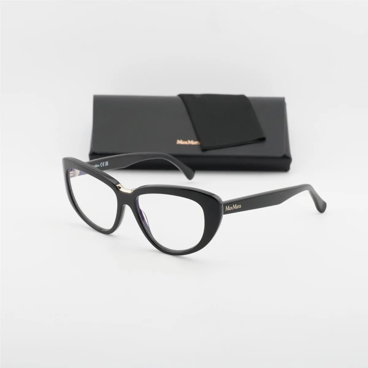 Max Mara MM5109-B 001 Shiny Black 56mm Eyeglasses