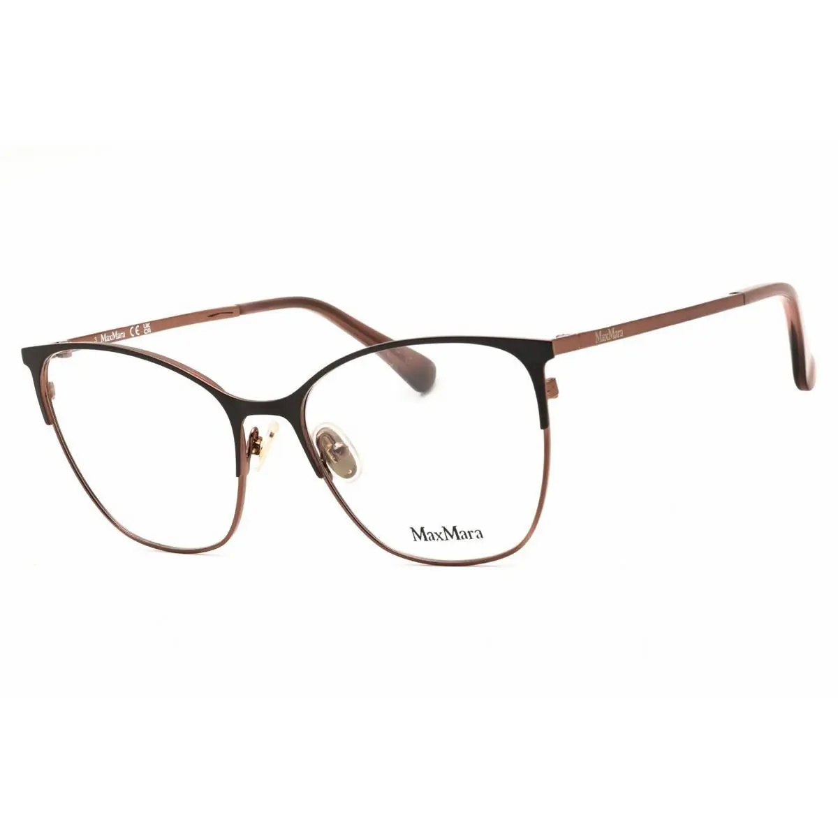 Max Mara MM5104-038-55 Eyeglasses Frame Size 55mm 17mm 140mm Bronze Women 88921