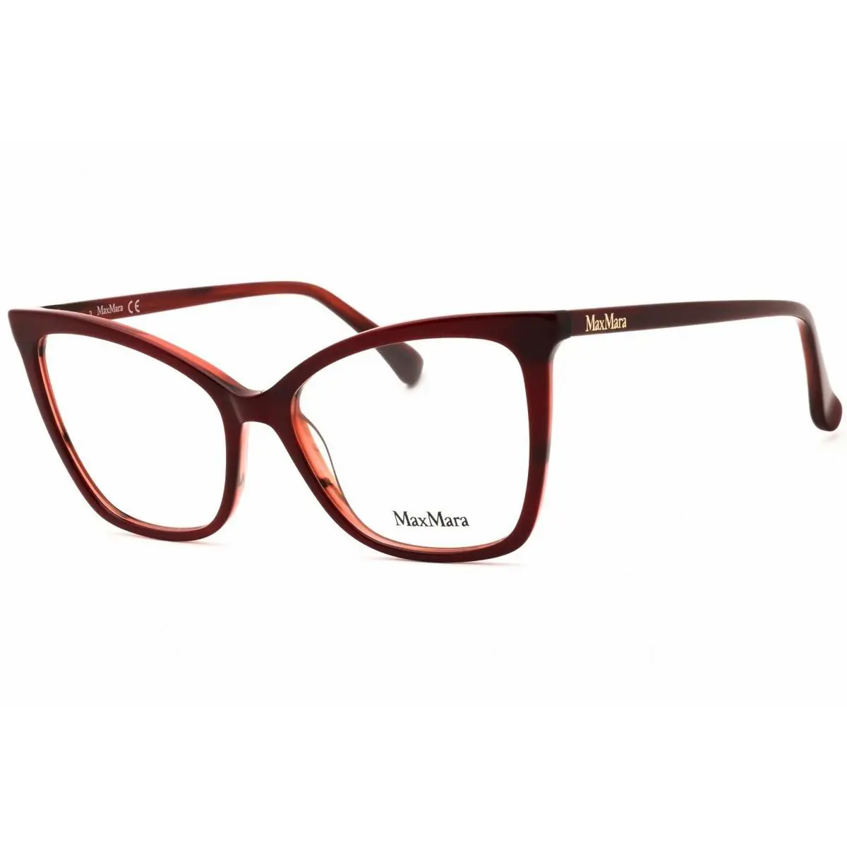 Max Mara MM5060-071-54 Eyeglasses Frame Size 54mm 16mm 140mm Bordeaux Women 889