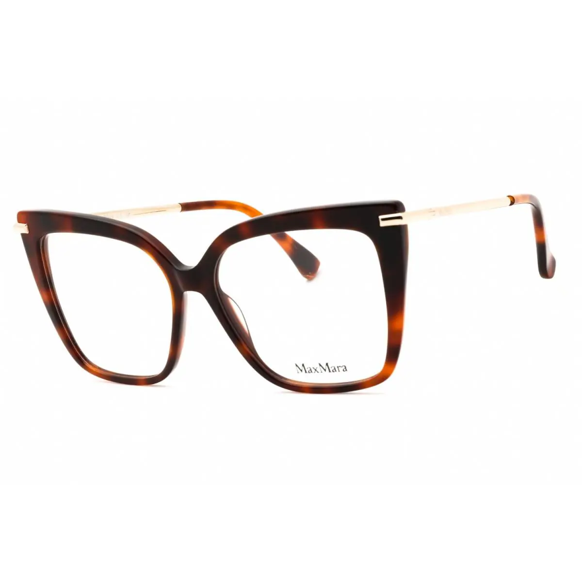 Max Mara MM5144-052-54 Eyeglasses Frame Size 54mm 15mm 135mm Dark Havana Women