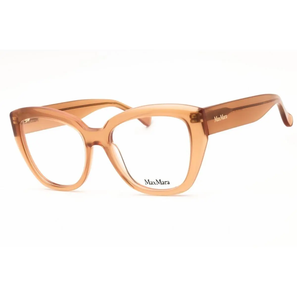 Max Mara MM5134-045-54 Eyeglasses Frame Size 54mm 18mm 140mm Light Brown Women
