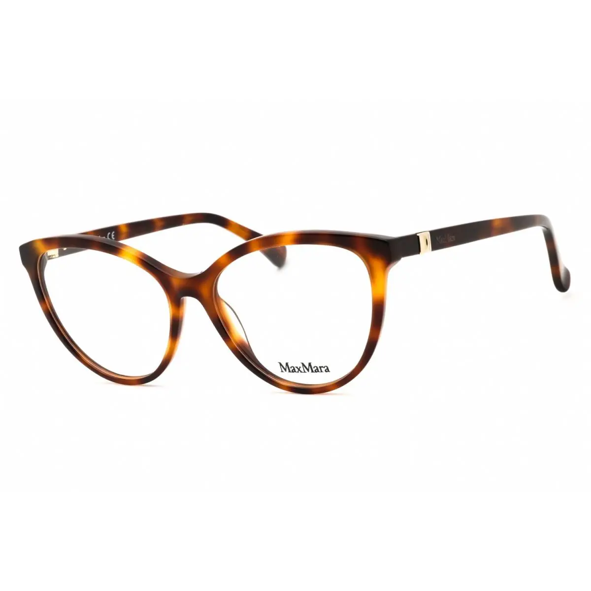 Max Mara MM5024-052-54 Eyeglasses Frame Size 54mm 16mm 140mm Havana Women 88921