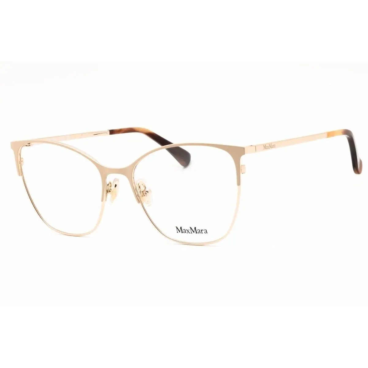Max Mara MM5104-028-55 Eyeglasses Frame Size 55mm 17mm 140mm Rose Gold Women 88