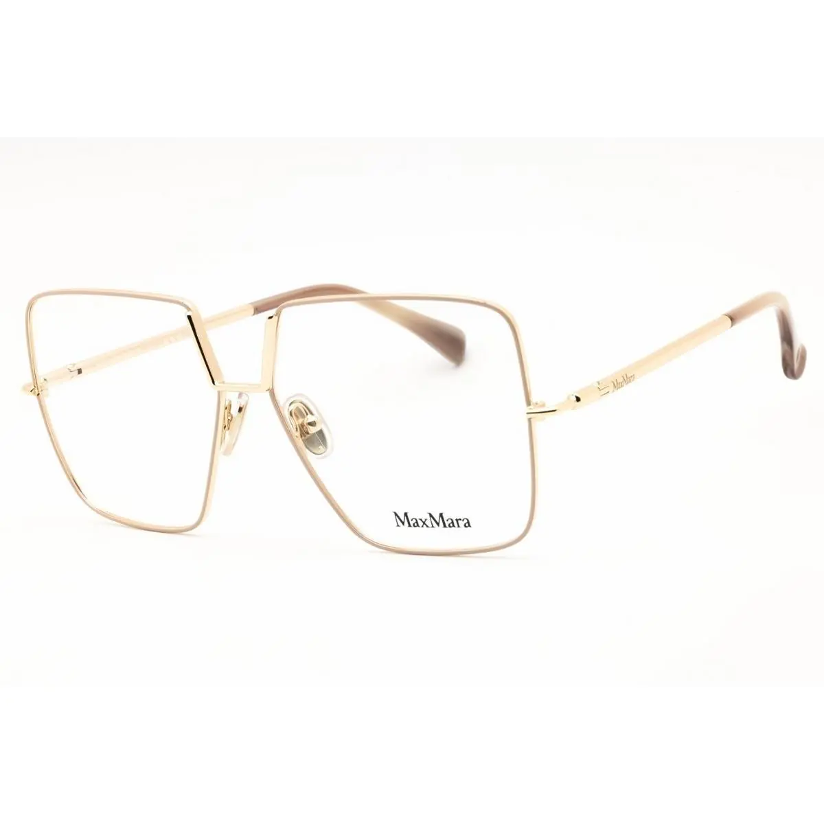 Max Mara MM5120-025-55 Eyeglasses Frame Size 55mm 13mm 135mm Ivory Women 889214