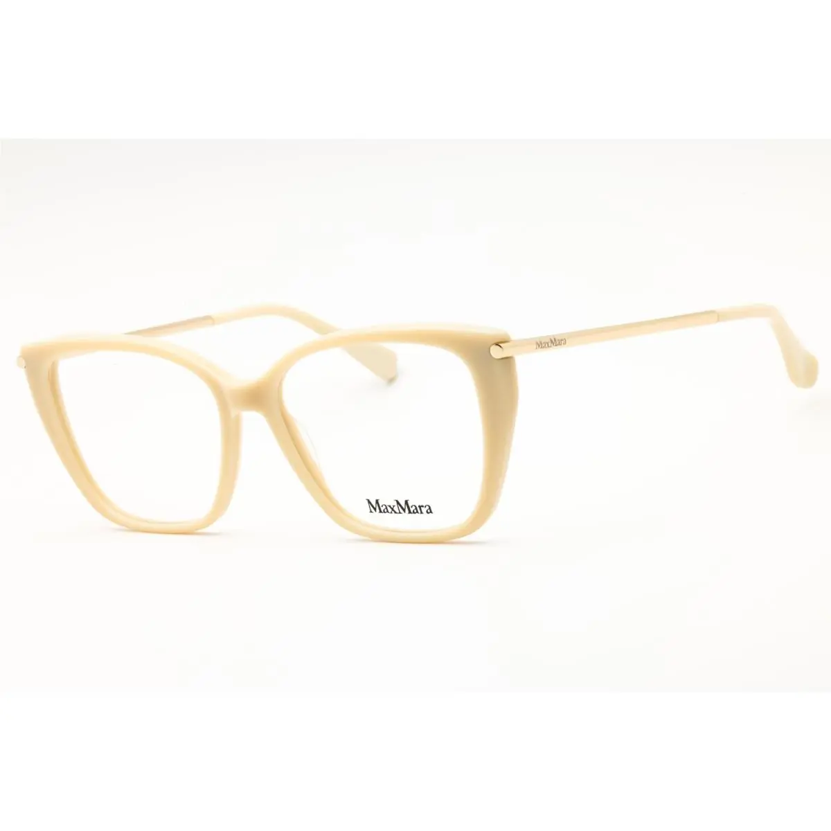 Max Mara MM5007-025-53 Eyeglasses Frame Size 53mm 15mm 145mm Ivory Women 889214