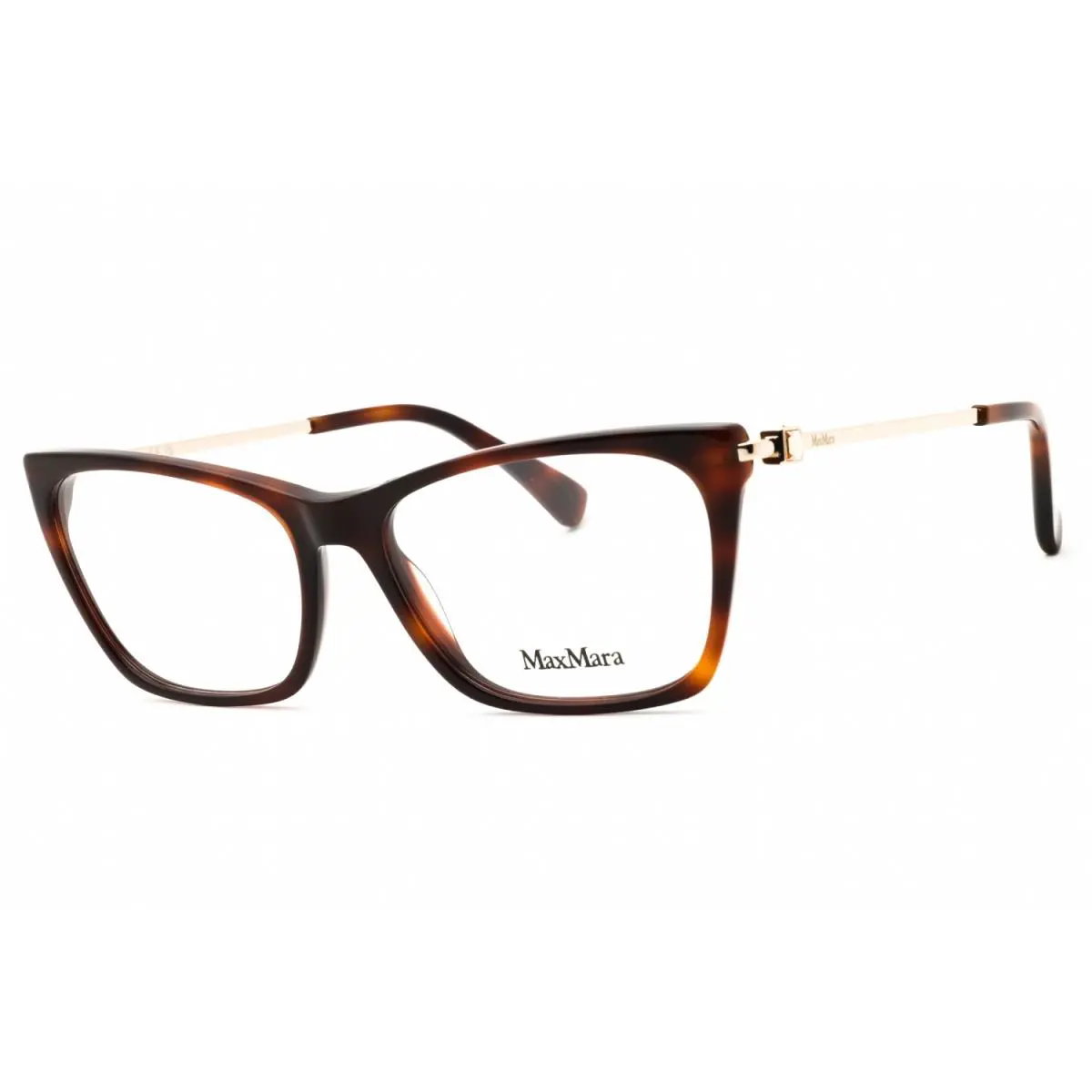 Max Mara MM5128-052-54 Eyeglasses Frame Size 54mm 16mm 140mm Dark Havana Women