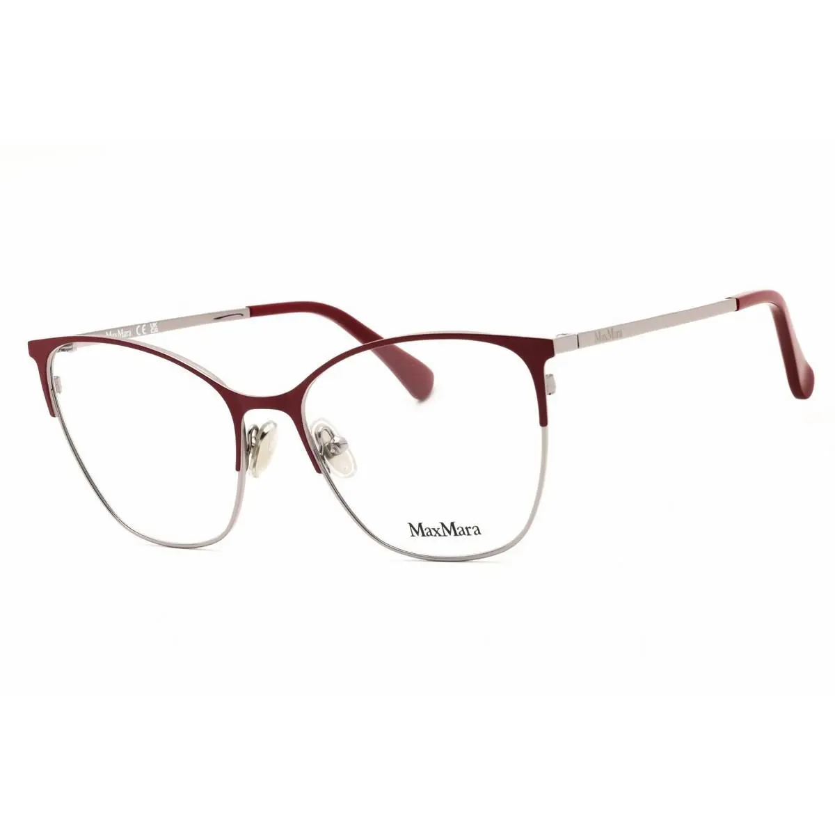 Max Mara MM5104-016-55 Eyeglasses Frame Size 55mm 17mm 140mm Palladium Women 88