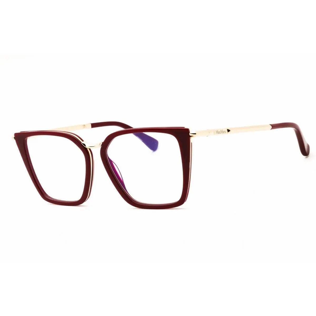 Max Mara MM5151B-069-52 Eyeglasses Frame Size 52mm 14mm 140mm Bordeaux Women 88