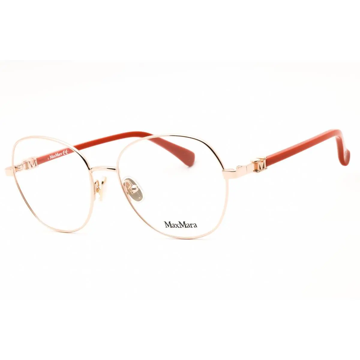 Max Mara MM5034-028-54 Eyeglasses Frame Size 54mm 17mm 140mm Gold Women 8892142
