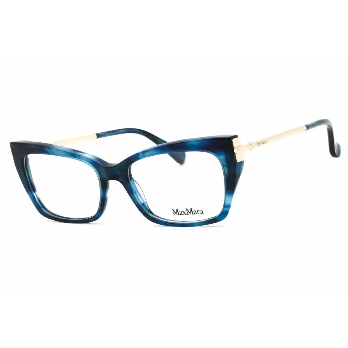 Max Mara MM5137-092-53 Eyeglasses Frame Size 53mm 17mm 140mm Blue Women 8892145