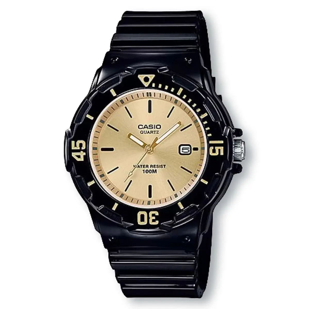 Casio LRW200H-9E Dive Style Watch Gold/black