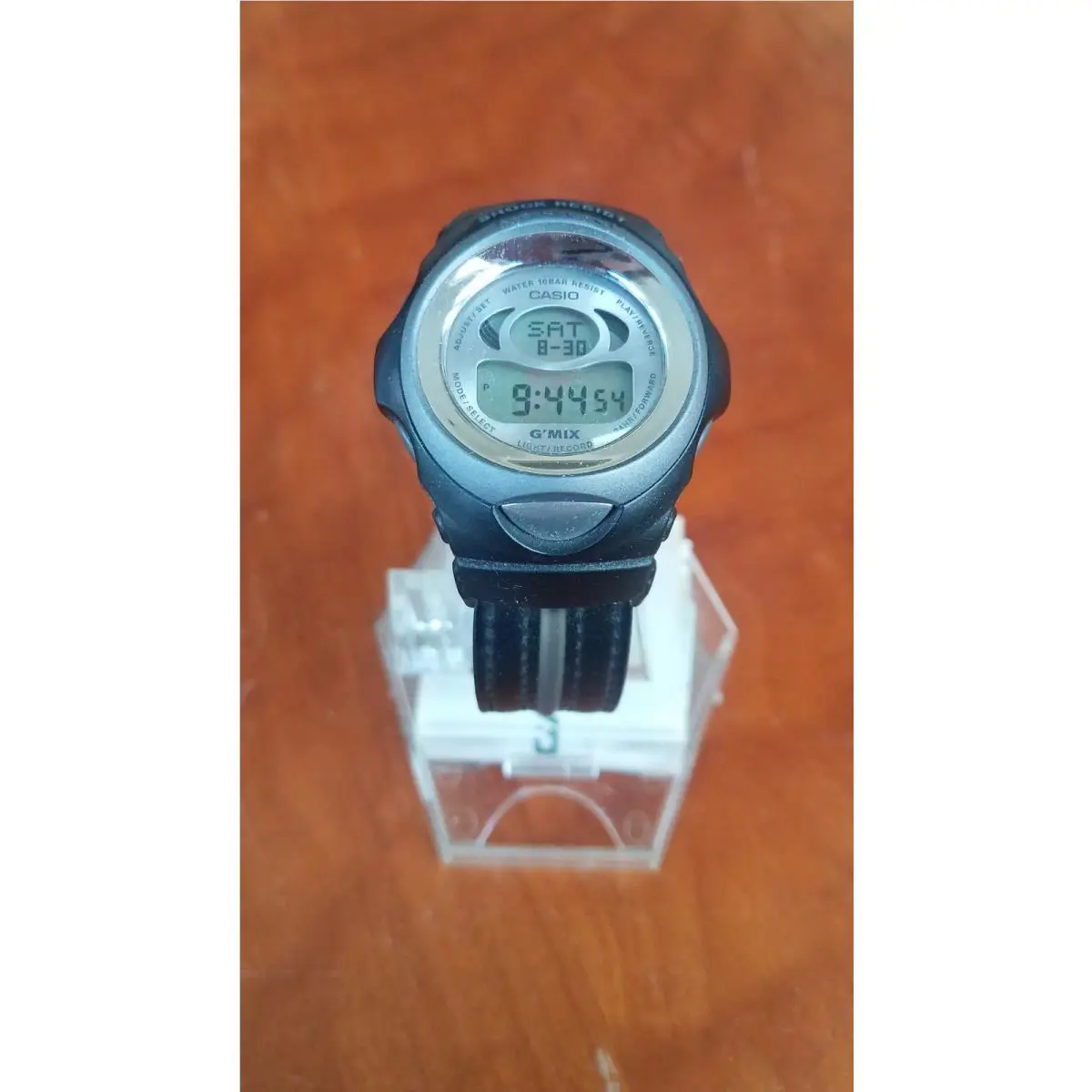 Women`s Casio Baby-g G`mix Digital Sport Music Watch Black BGM-200