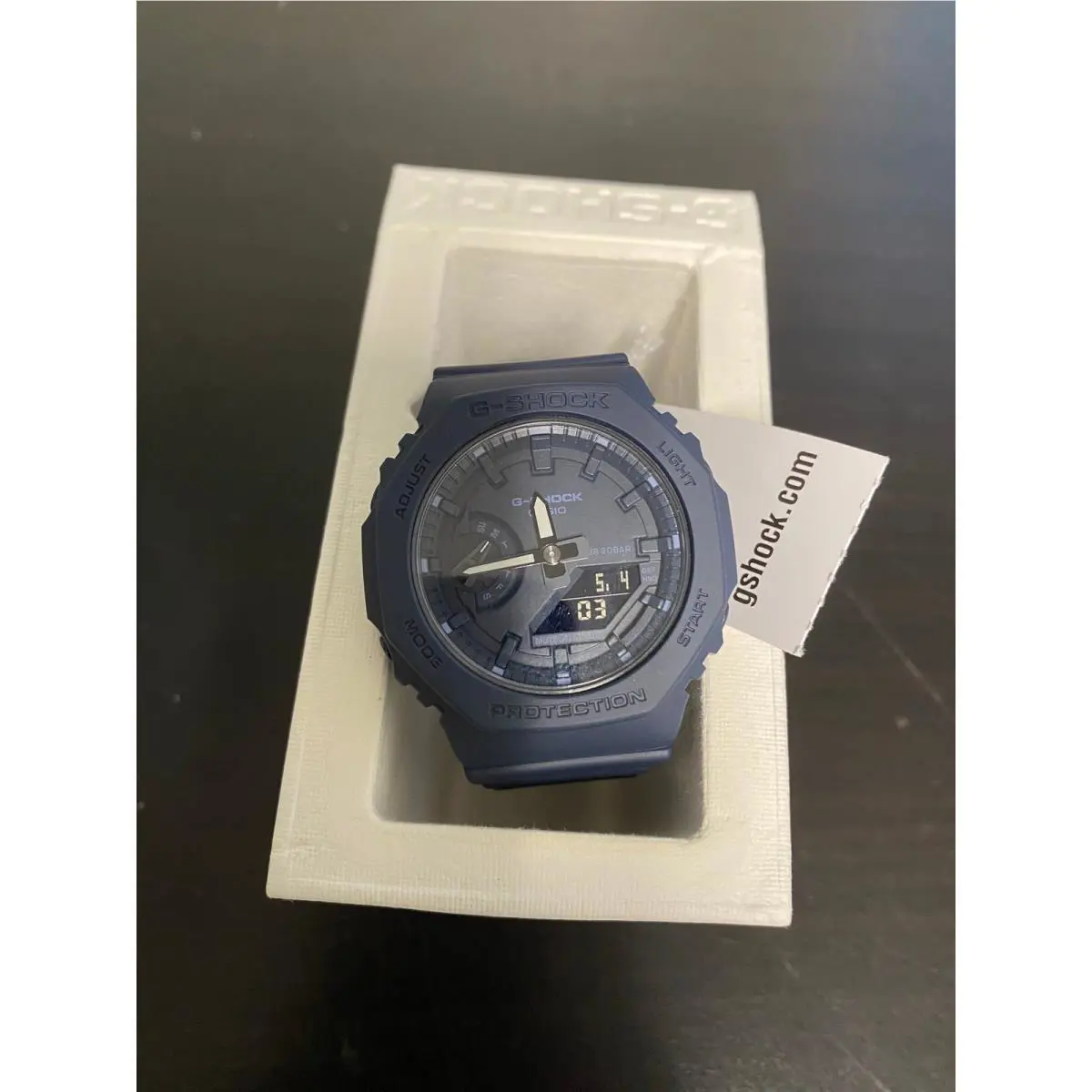 G-shock GMAS2100- 1A Analog/digital- 42 Inch - Navy Watch-new by Casio