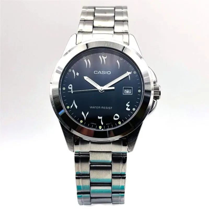 Casio Men`s Standard Analog Silver Stainless Steel Watch mtp1215a-1b3