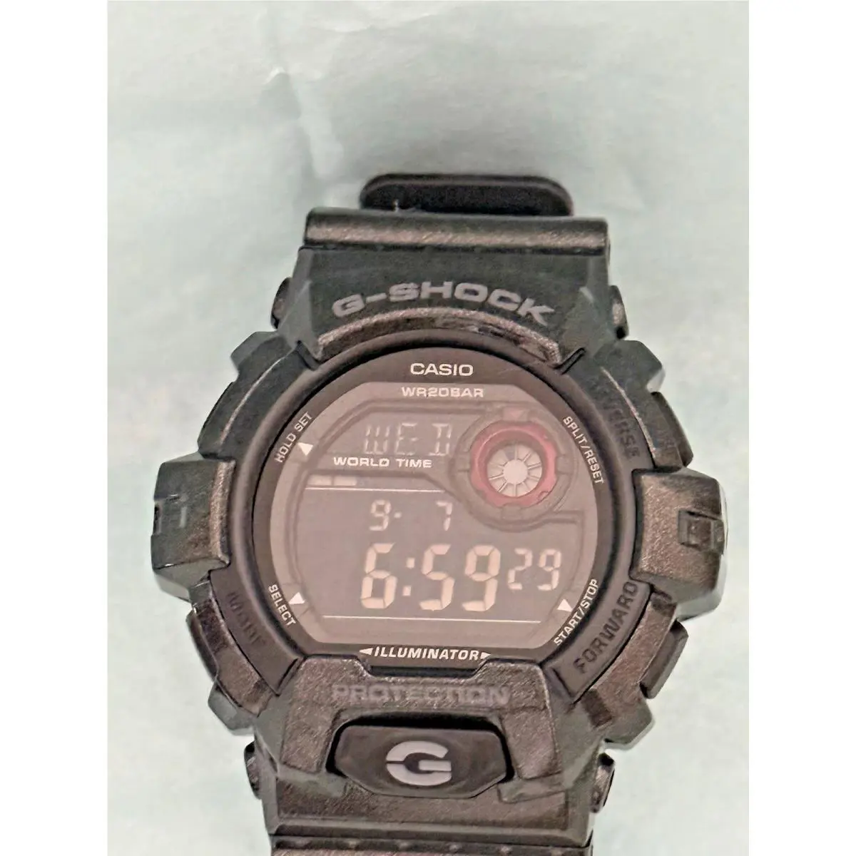 G-shock G-8900 SH-1 Glossy Black Resin Band Men’s Watch by Casio