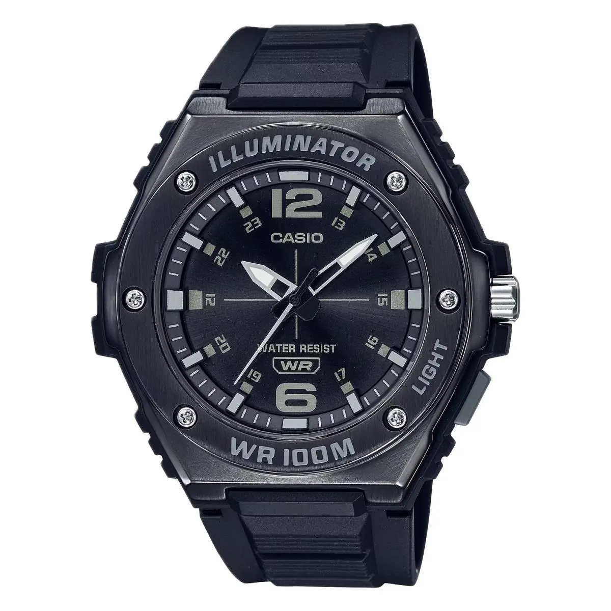 Casio Men`s Heavy-duty Sport Watch with Black Band - MWA-100HB-1AV