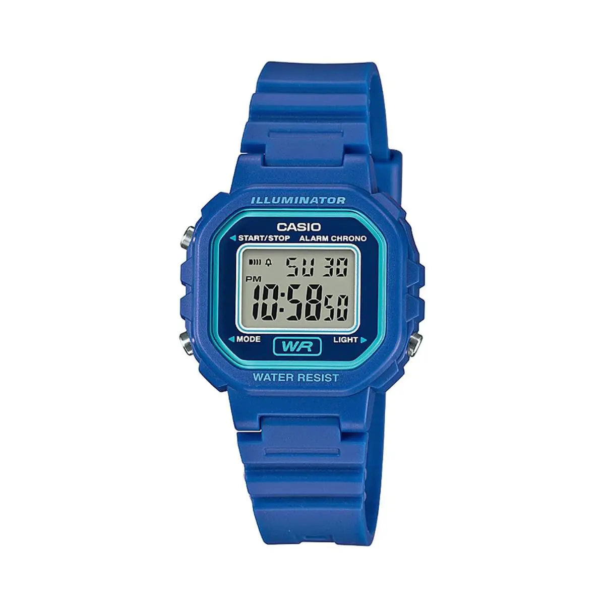 Casio LA-20WH-2A Digital Watch For Women and Girls Blue