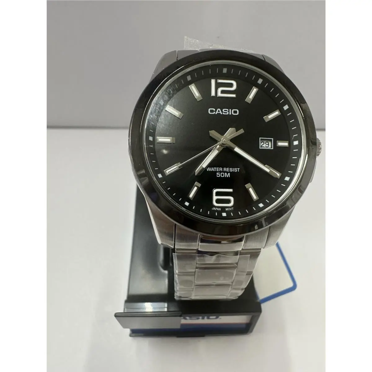 Casio MTP-1296BD-1A Black Dial Men’s Watch