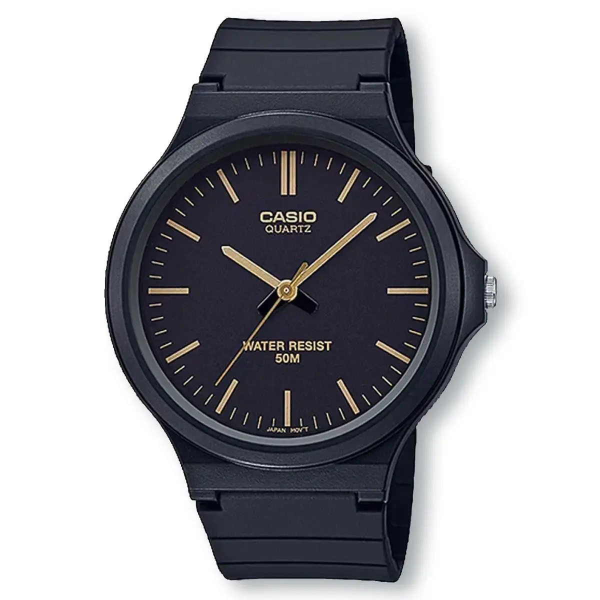 Casio MW240-1E2 Large Case Easy Reader Analog Watch Black