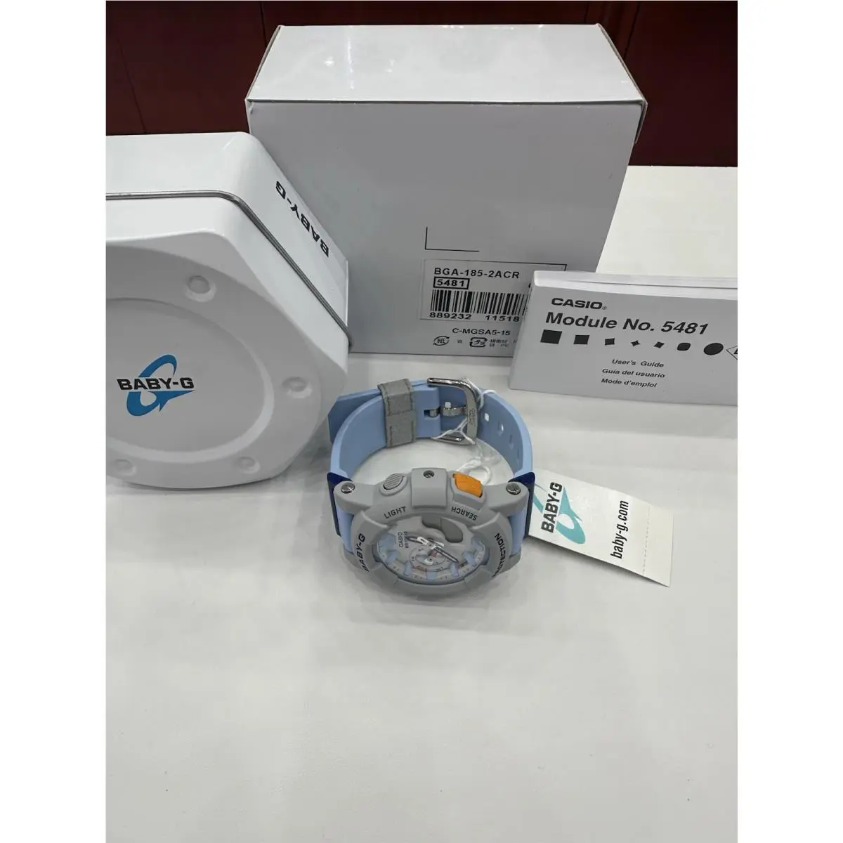 Baby G Casio Watch BGA-185-2ACR Rare Color