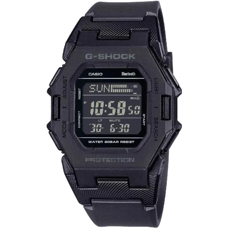 Casio G-shock Digital Mobile Link Black Resin Watch GDB-500-1/ GDB500-1