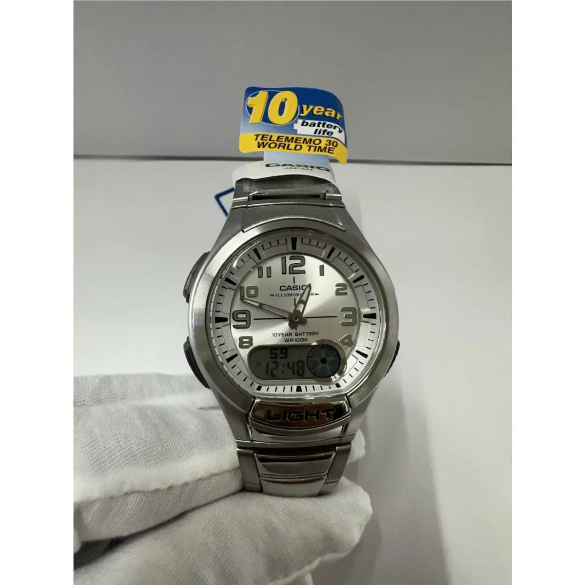 Casio AQ-180WD-7B World Time Men’s Watch