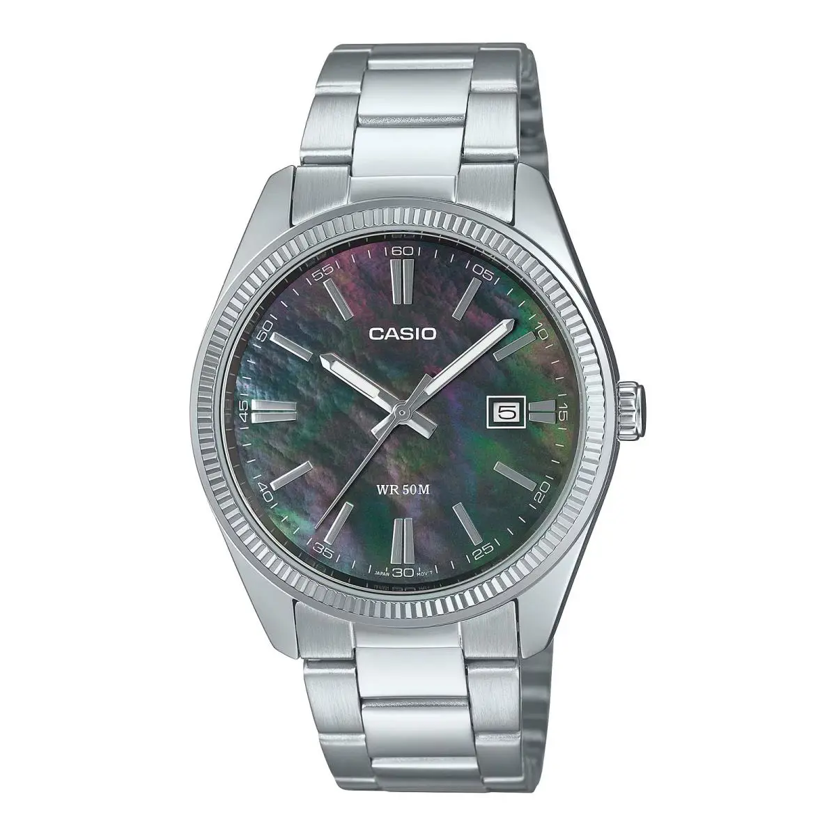 Casio MTP-1302DS-1AV MTP1302 Mop 38.5MM Quartz Analog Watch