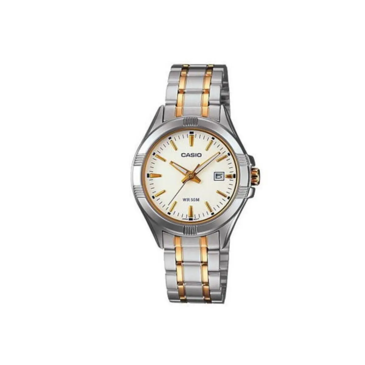 Casio LTP1308SG-7A Ladies` Analog Stainless Steel Band Watch