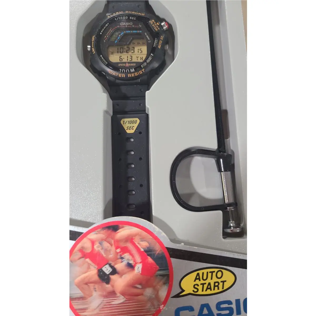 Vintage Casio STR-1000 `speed Trainer` Watch with an Attachable Chronograph