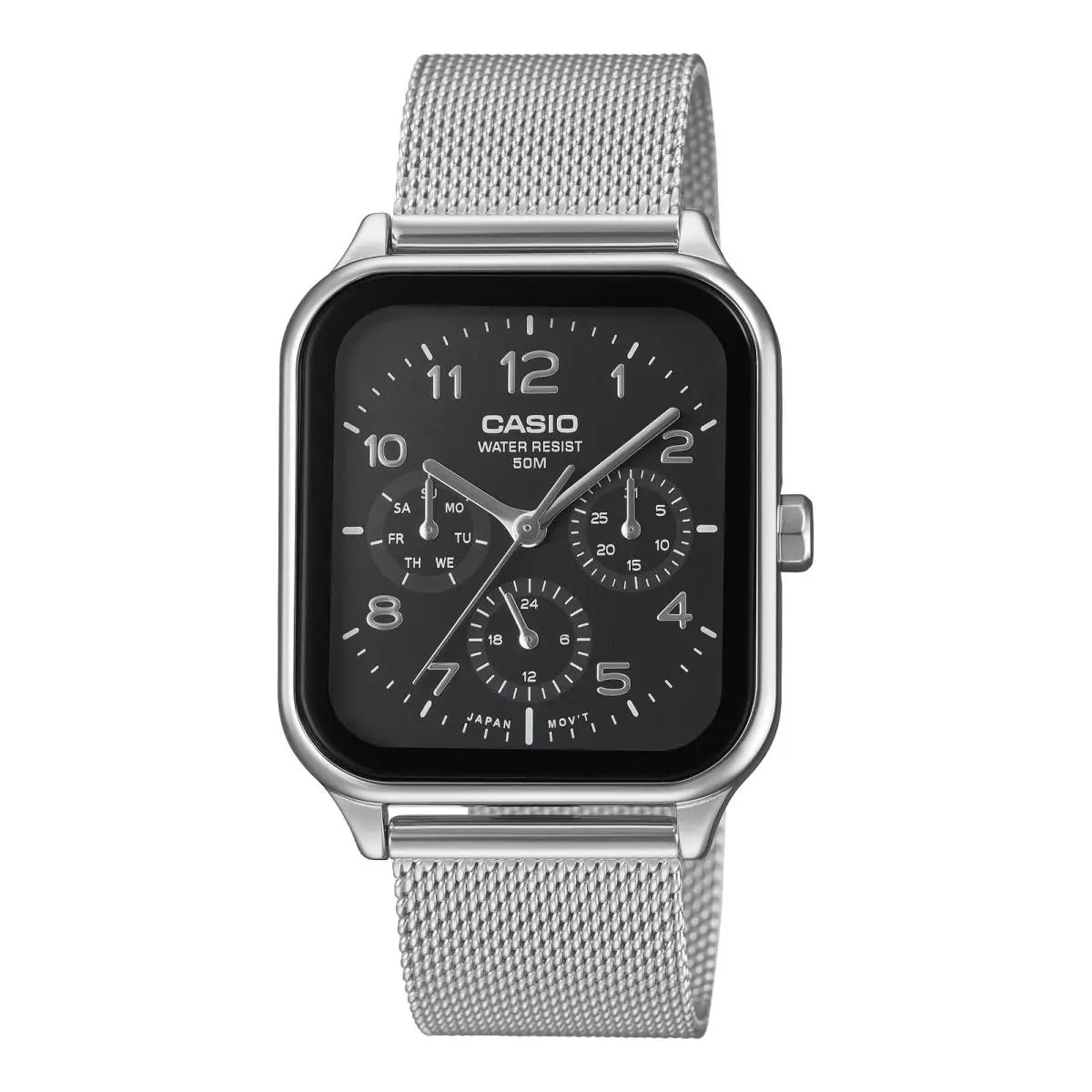 Casio MTP-M306M-1AV Quartz Analog Black Dial Men`s Watch