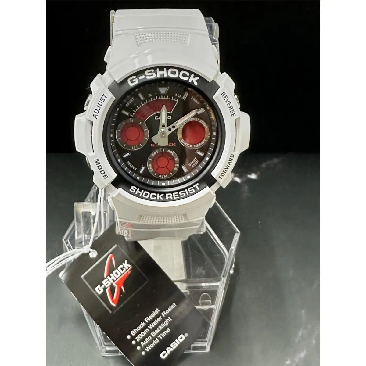 G-shock AW-591SC-7A Red Black Dial Men’s Watch by Casio