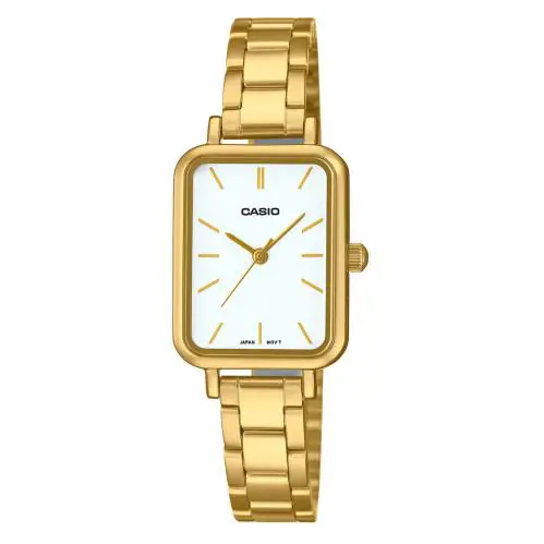 Casio LTP-V009G-7E Women’s Gold Tone Quartz Analog Mineral Glass Water Resistant