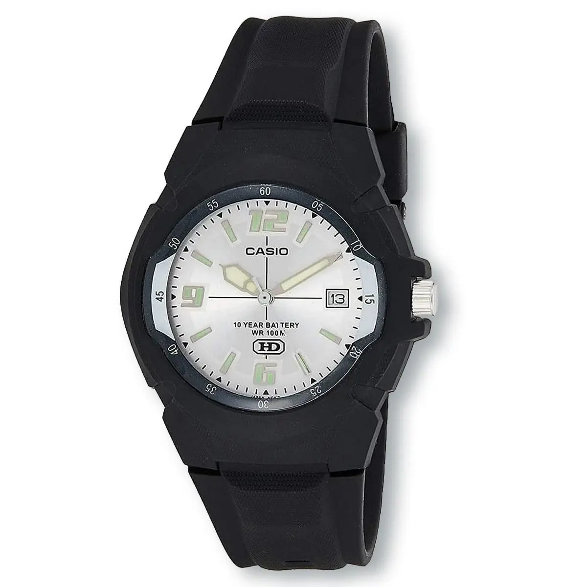 Casio MW600F-7AV Enticer Analog Watch Silver Dial