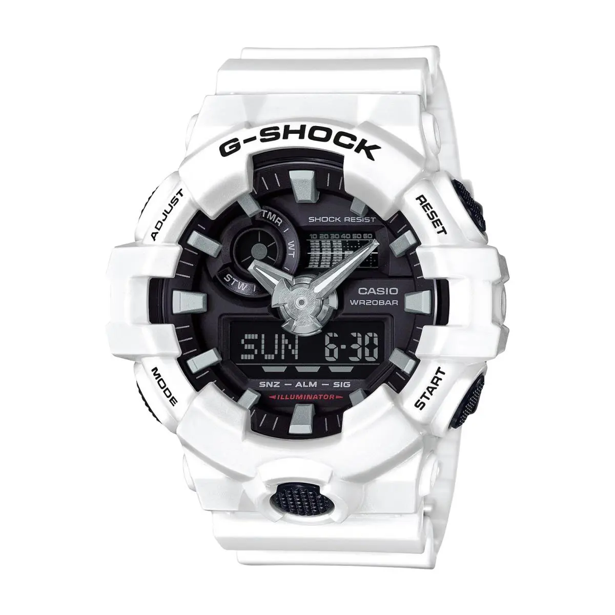 Casio G-shock Watch Official Japanese Product GA-700-7AJF White