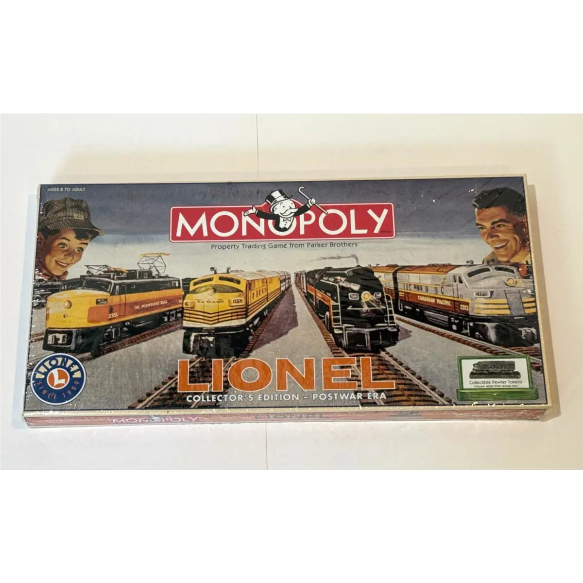 Monopoly Lionel Collector`s Edition Postwar Era Board Game 2000 Hasbro