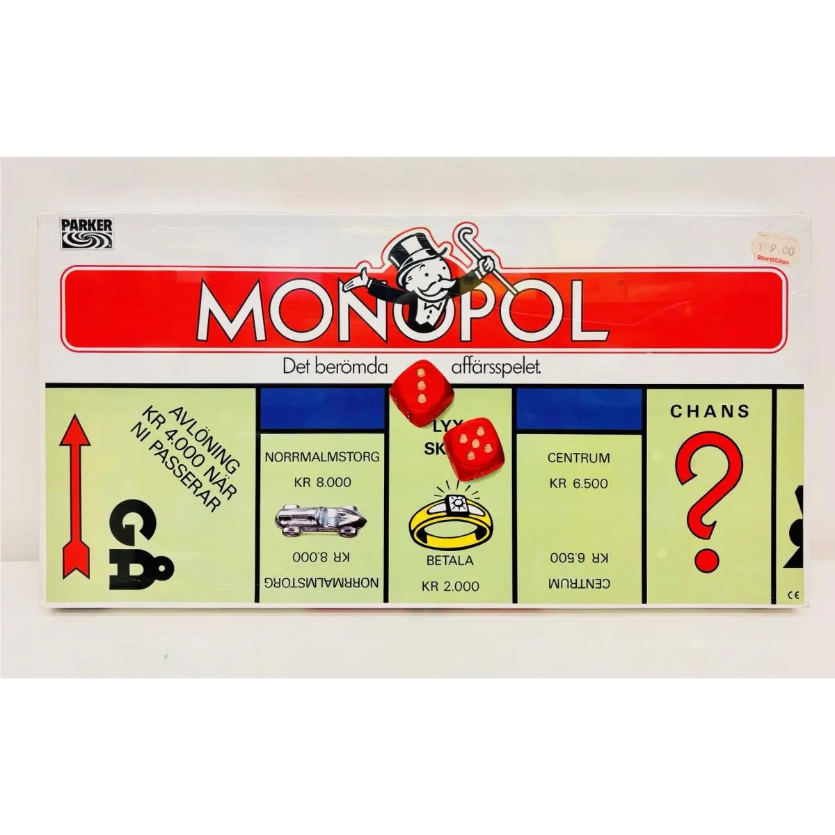 Monopoly Det Beromda Affarsspelet Swedish Edition 1985