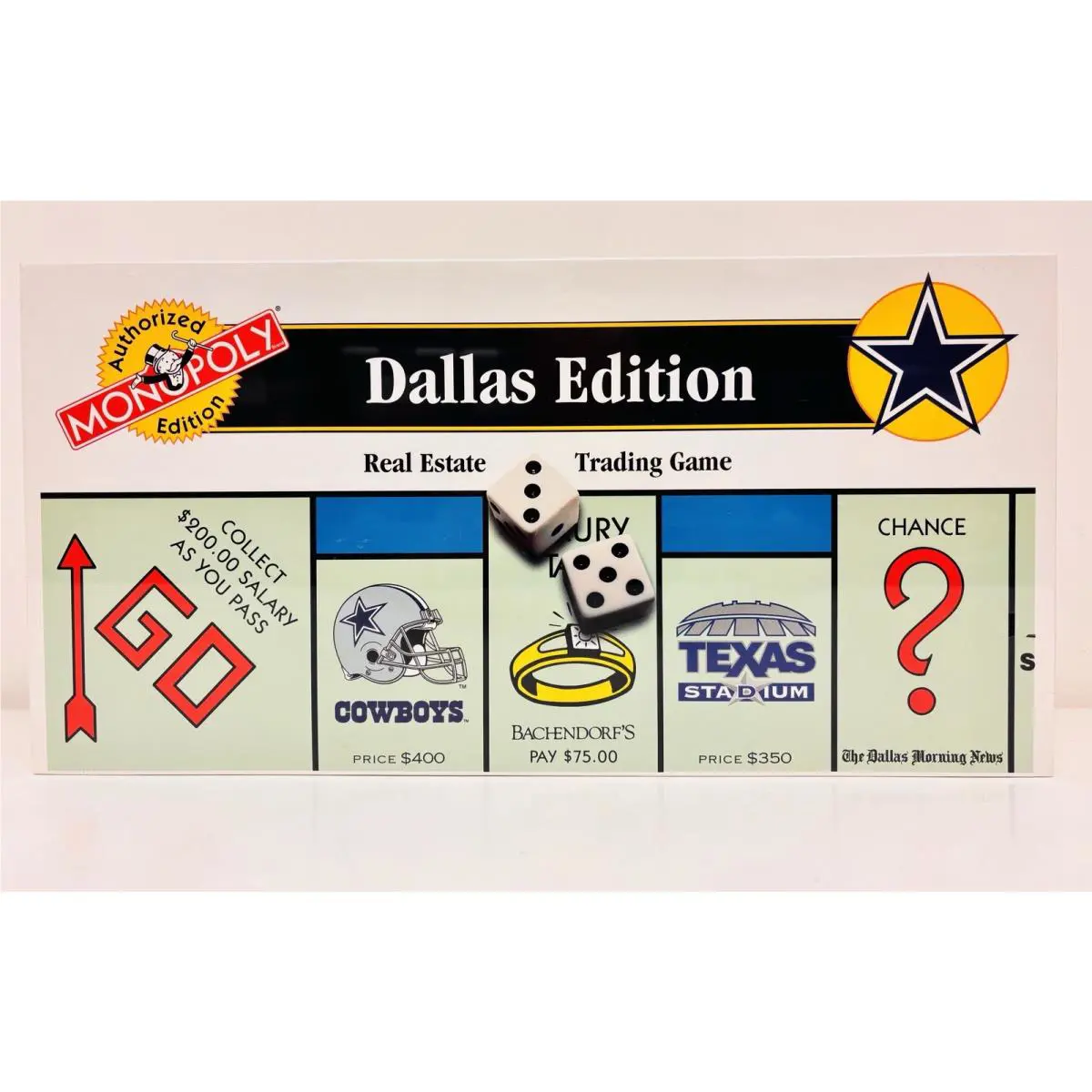 Monopoly Dallas Edition 1995